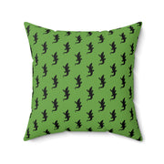 Alligator 01 Spun Polyester Square Pillow-01 - Shore-n-Decor