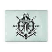 Anchor-04 Glass Cutting Board-01 - Shore-n-Decor