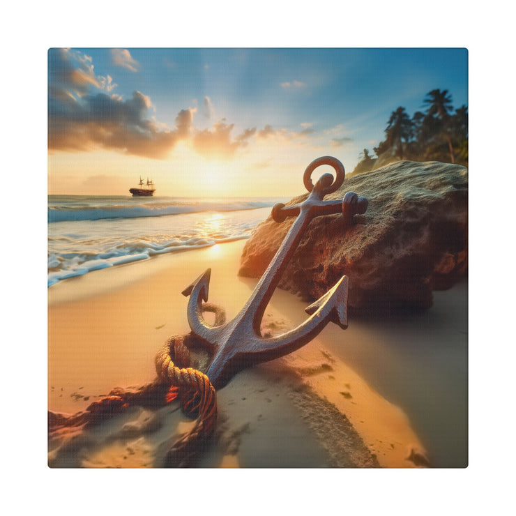 Anchor-Classic Stretched Canvas