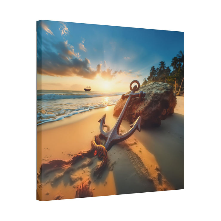 Anchor-Classic Stretched Canvas