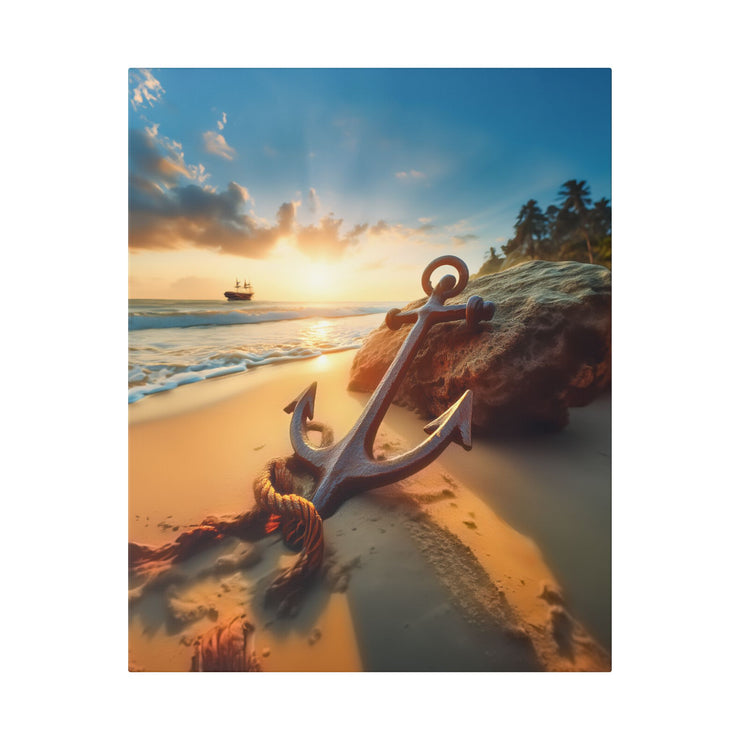 Anchor-Classic Stretched Canvas