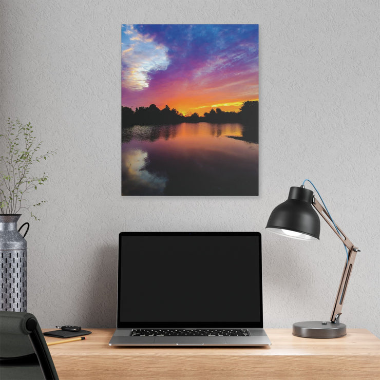 Lake Sunrise - Classic Stretched Canvas-01 - Shore-n-Decor