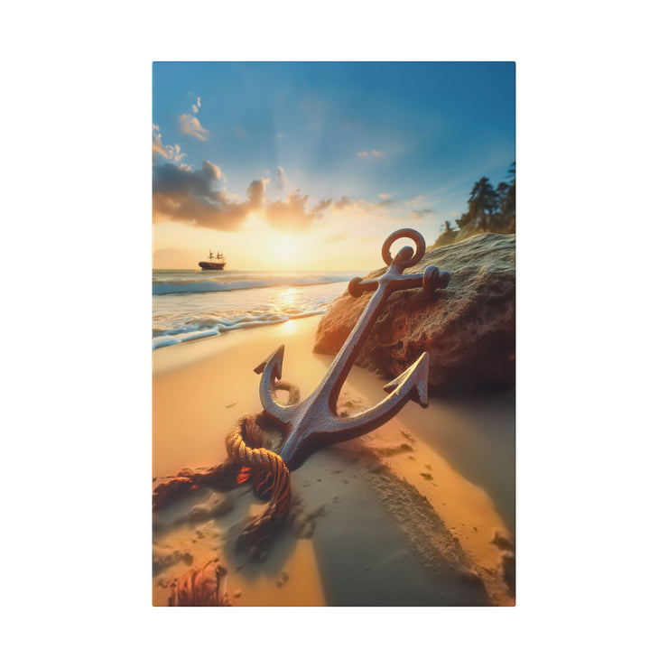 Anchor-Classic Stretched Canvas