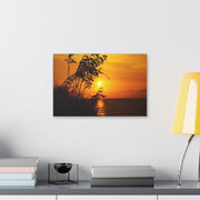 Beach Sunset Sea Oats - Classic Stretched Canvas-01 - Shore-n-Decor