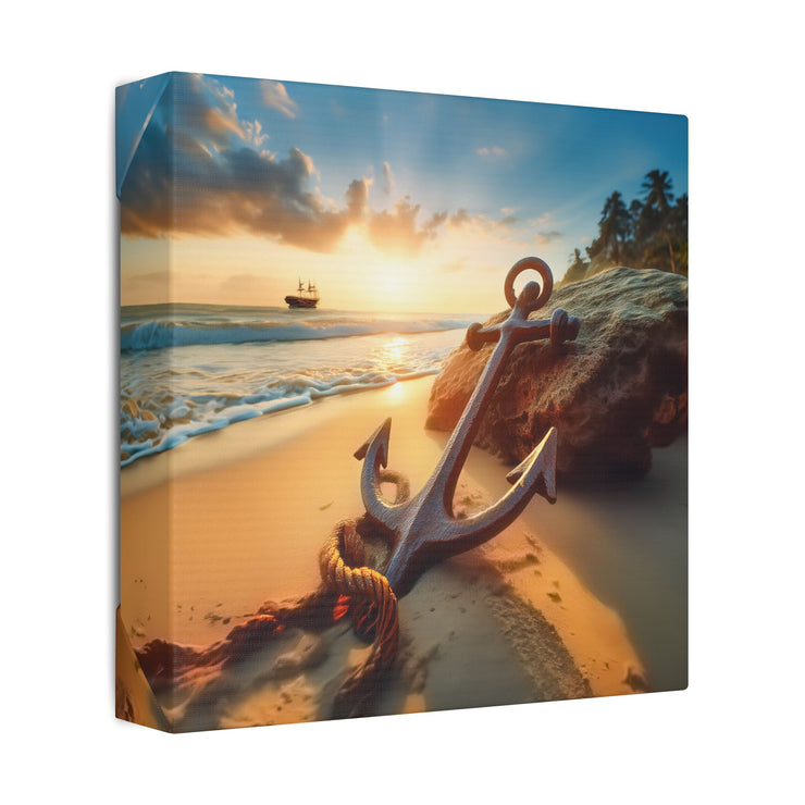 Anchor-Classic Stretched Canvas