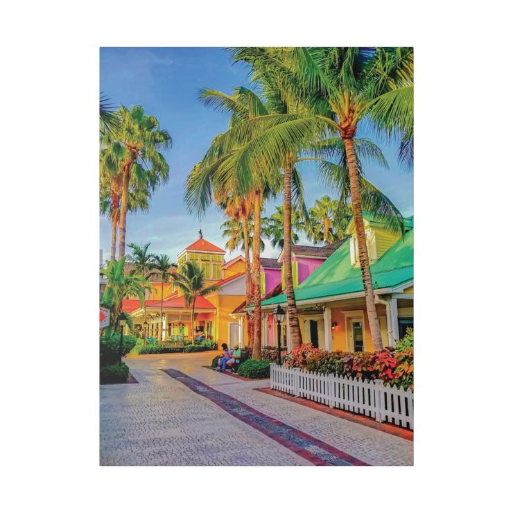 Bahamas - Classic Stretched Canvas-01 - Shore-n-Decor