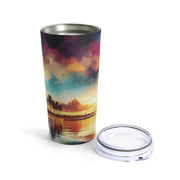 Beach Scene Tumbler 20oz-01