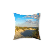 Beach Sand Dunes - Spun Polyester Square Pillow