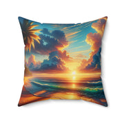 Beach-02 - Spun Polyester Square Pillow-01 - Shore-n-Decor