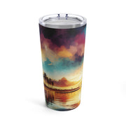 Beach Scene Tumbler 20oz-01