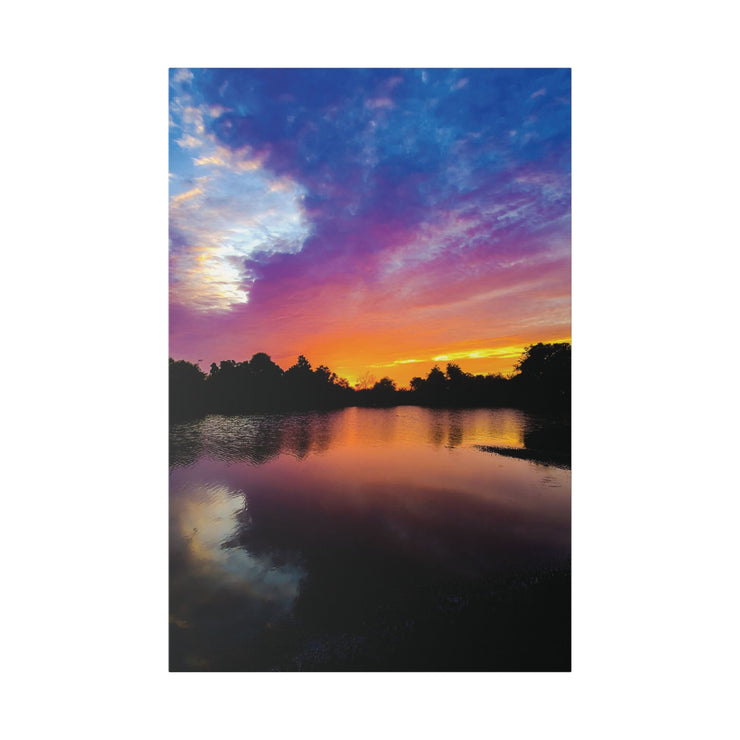 Lake Sunrise - Classic Stretched Canvas-01 - Shore-n-Decor