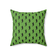 Alligator 01 Spun Polyester Square Pillow-01 - Shore-n-Decor