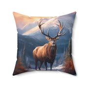 Elk - Spun Polyester Square Pillow