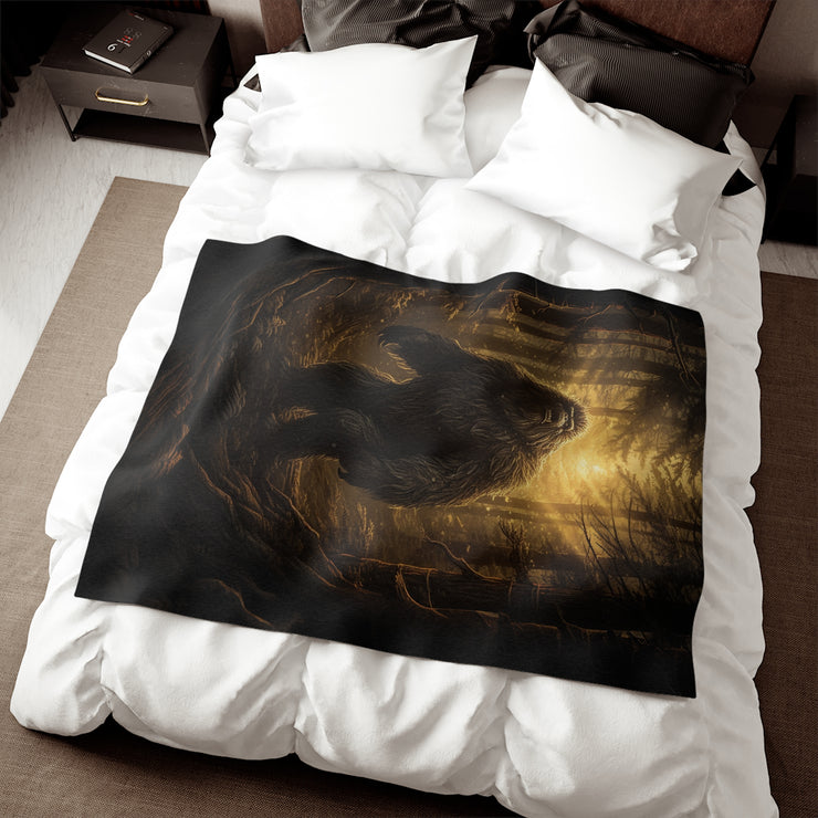 Bigfoot Sweatshirt Blanket-01 - Shore-n-Decor