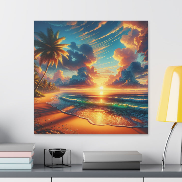 Beach-02 - Classic Stretched Canvas-01 - Shore-n-Decor