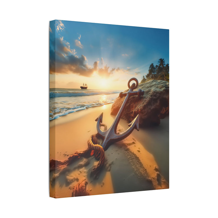 Anchor-Classic Stretched Canvas