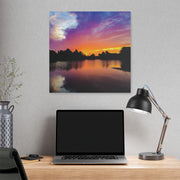 Lake Sunrise - Classic Stretched Canvas-01 - Shore-n-Decor