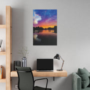 Lake Sunrise - Classic Stretched Canvas-01 - Shore-n-Decor