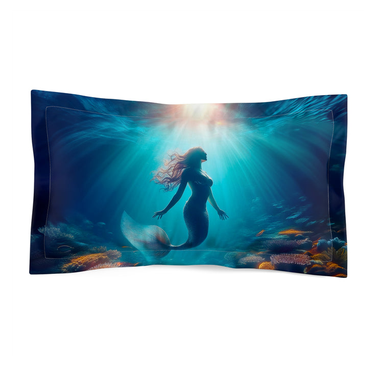 Mermaid-02 - Microfiber Pillow Sham