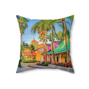 Bahamas-01 - Spun Polyester Square Pillow