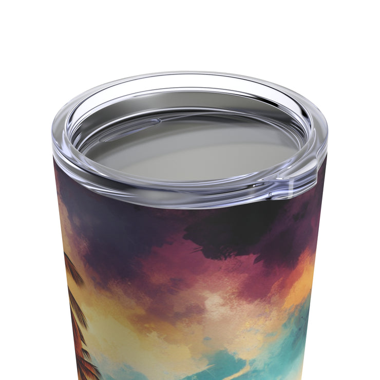 Beach Scene Tumbler 20oz-01