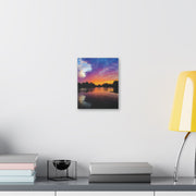 Lake Sunrise - Classic Stretched Canvas-01 - Shore-n-Decor