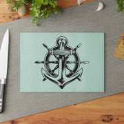 Anchor-04 Glass Cutting Board-01 - Shore-n-Decor