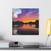 Lake Sunrise - Classic Stretched Canvas-01 - Shore-n-Decor