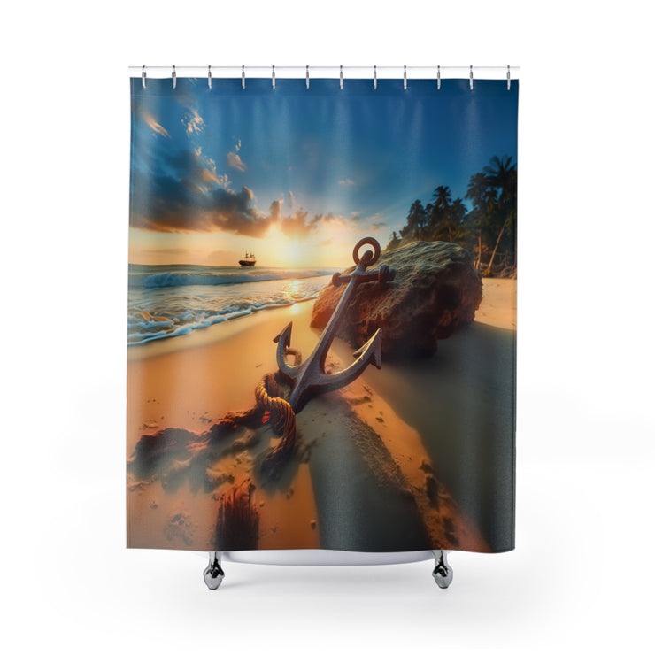 Anchor-02 - Shower Curtain