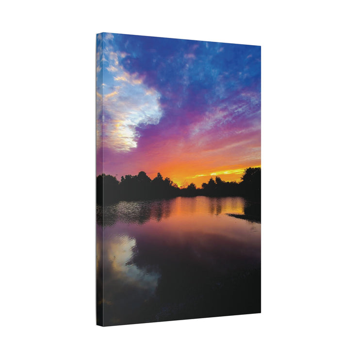 Lake Sunrise - Classic Stretched Canvas-01 - Shore-n-Decor