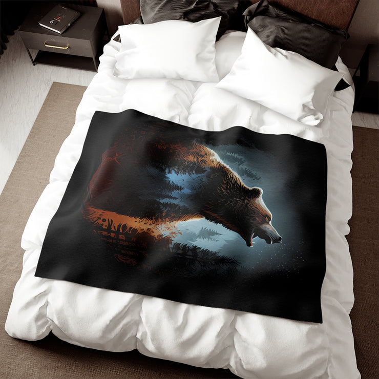 Bear - Sweatshirt Blanket-01 - Shore-n-Decor