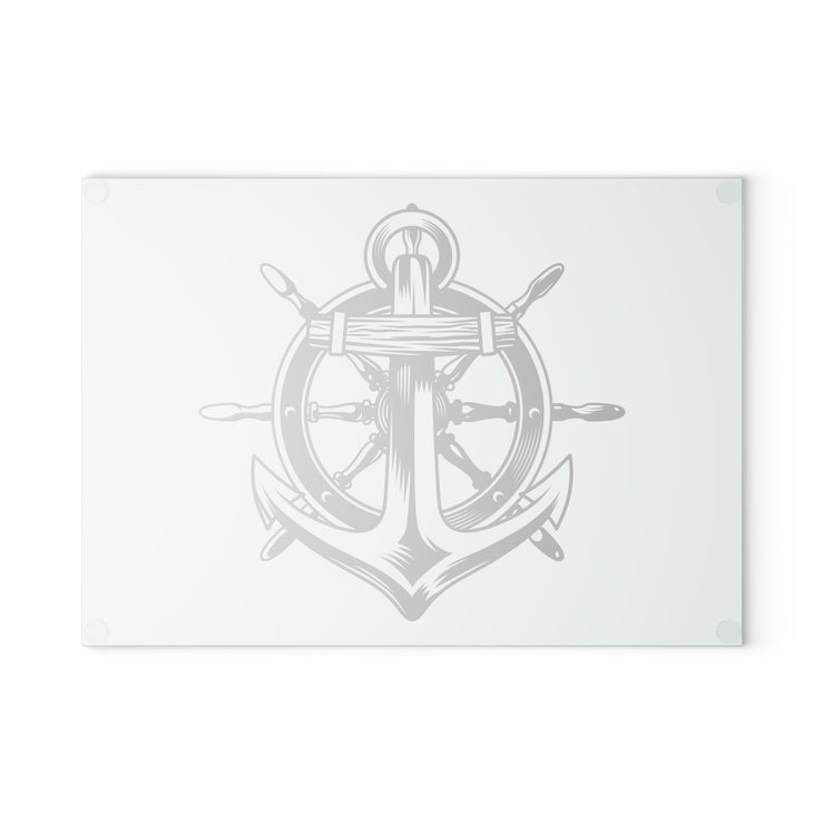 Anchor-04 Glass Cutting Board-01 - Shore-n-Decor