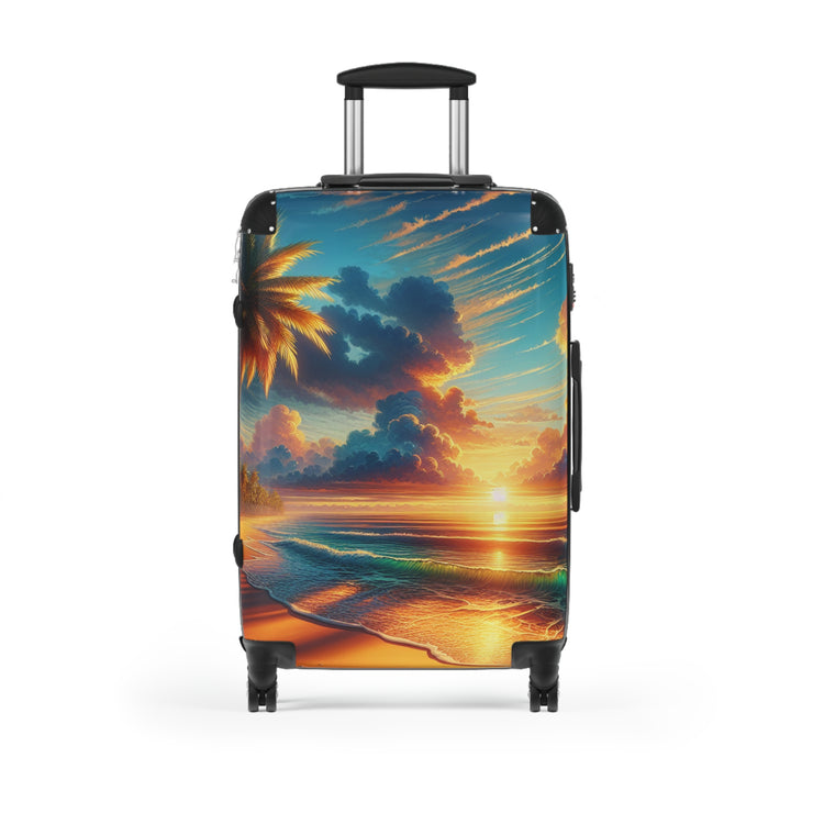 Beach Scene-02 Suitcases