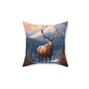 Elk - Spun Polyester Square Pillow