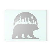 Bear02 - Glass Cutting Board