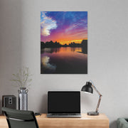 Lake Sunrise - Classic Stretched Canvas-01 - Shore-n-Decor