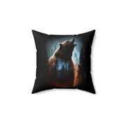 Bear - Spun Polyester Square Pillow-01 - Shore-n-Decor