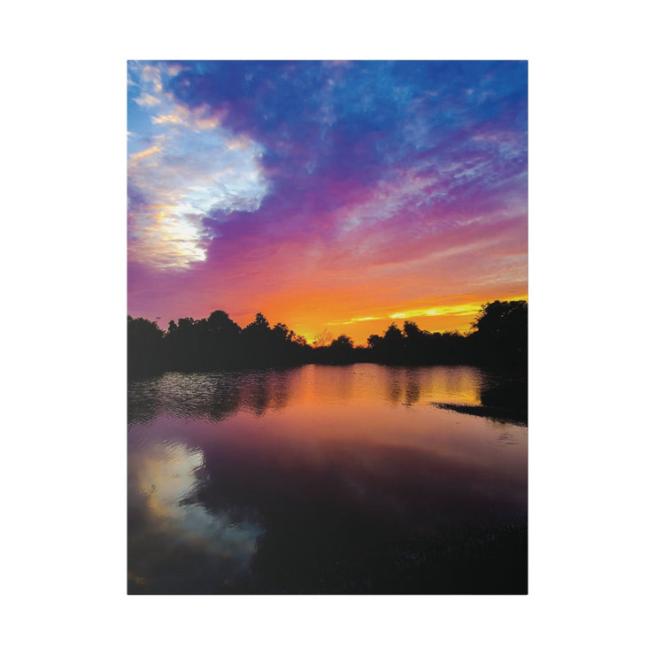 Lake Sunrise - Classic Stretched Canvas-01 - Shore-n-Decor