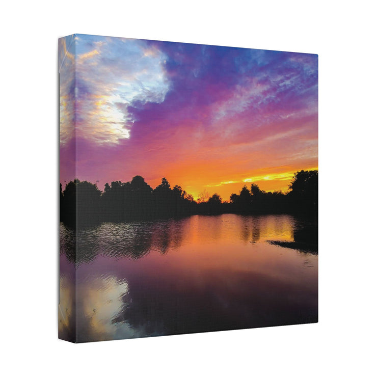 Lake Sunrise - Classic Stretched Canvas-01 - Shore-n-Decor