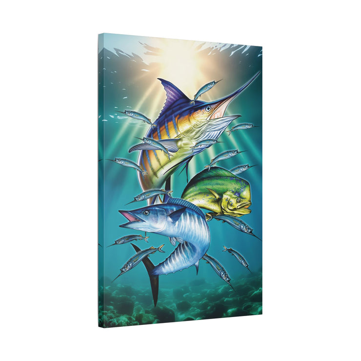 Sport Fish - Classic Stretched Canvas-01 - Shore-n-Decor