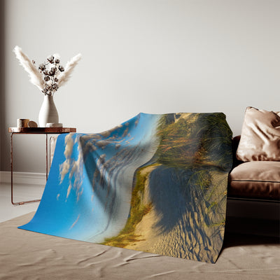 Beach Sand Dunes - Sweatshirt Blanket