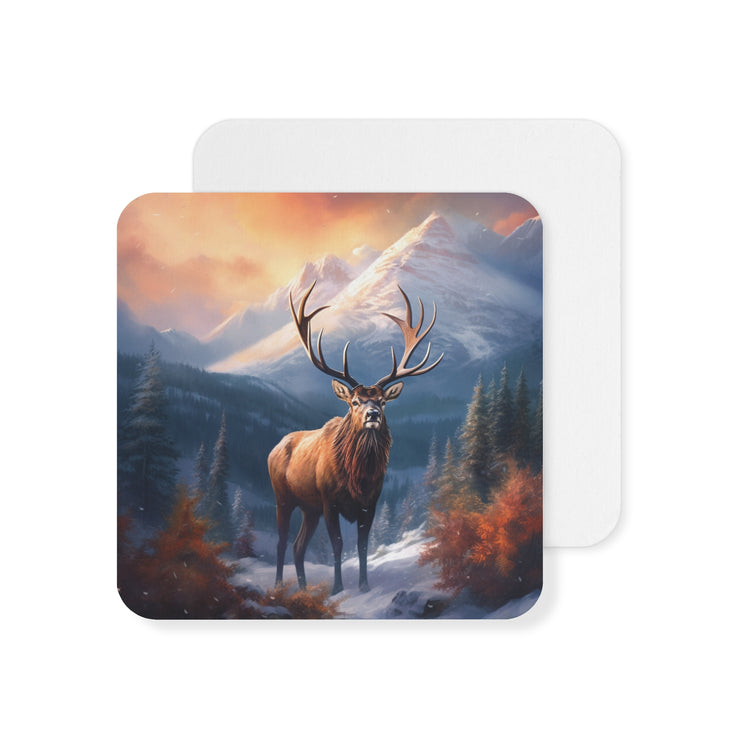 Mountain Elk Coasters (50, 100 pcs)-01 - Shore-n-Decor