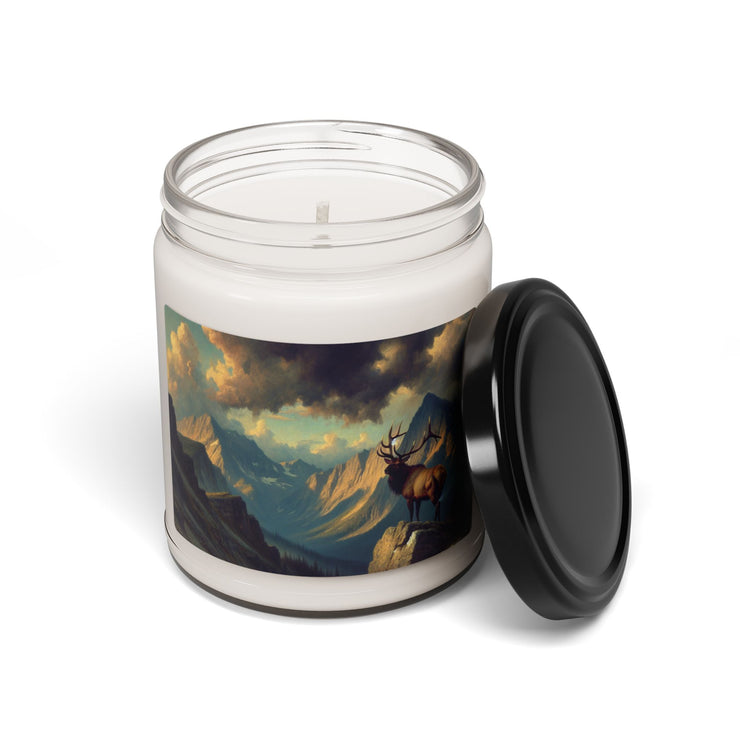 Mountain Elk Scented Soy Candle, 9oz-01 - Shore-n-Decor