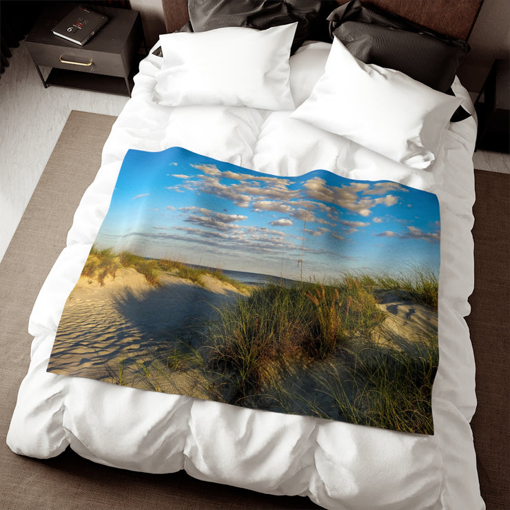 Beach Sand Dunes - Sweatshirt Blanket