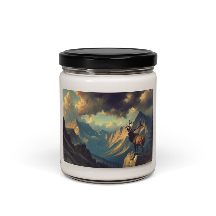 Mountain Elk Scented Soy Candle, 9oz-01 - Shore-n-Decor