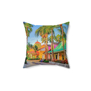 Bahamas-01 - Spun Polyester Square Pillow