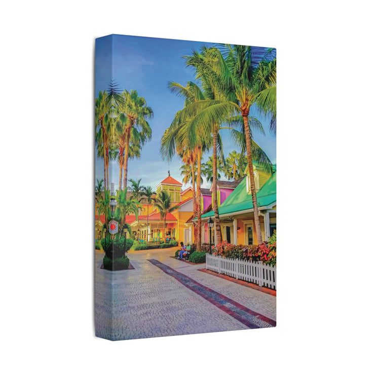 Bahamas - Classic Stretched Canvas-01 - Shore-n-Decor