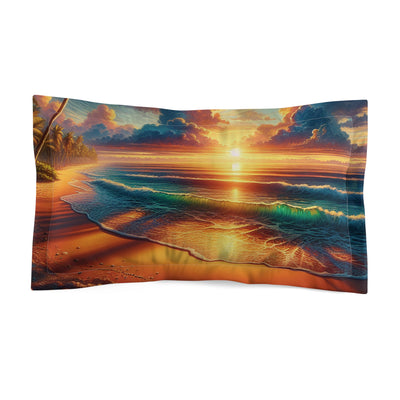 Beach-02 -  Microfiber Pillow Sham-01 - Shore-n-Decor