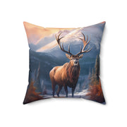 Elk - Spun Polyester Square Pillow