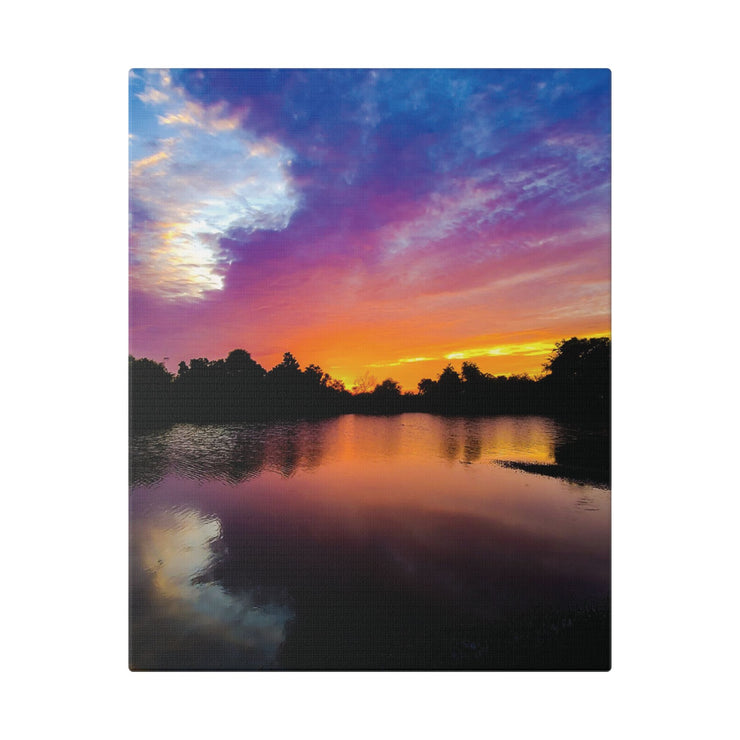 Lake Sunrise - Classic Stretched Canvas-01 - Shore-n-Decor